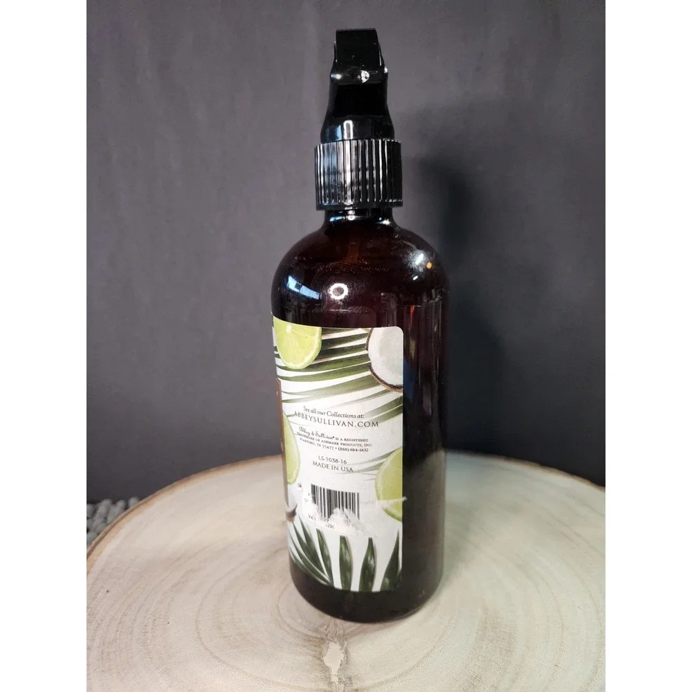 Abbey & Sullivan Coconut Lime Verbena Room‎ Linen Spray 16 oz~Made in USA